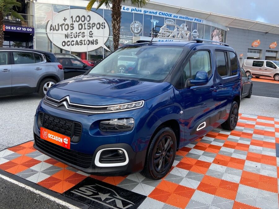 CITROEN BERLINGO BlueHDi 130 FEEL PACK 7 PL GPS Caméra Grip JA 16"