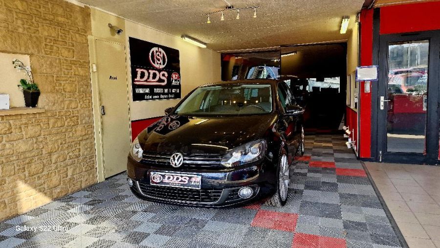 VOLKSWAGEN GOLF VI - 1.8 TFSI 160 CARAT BIOETHANOL CUIR REGULATEUR