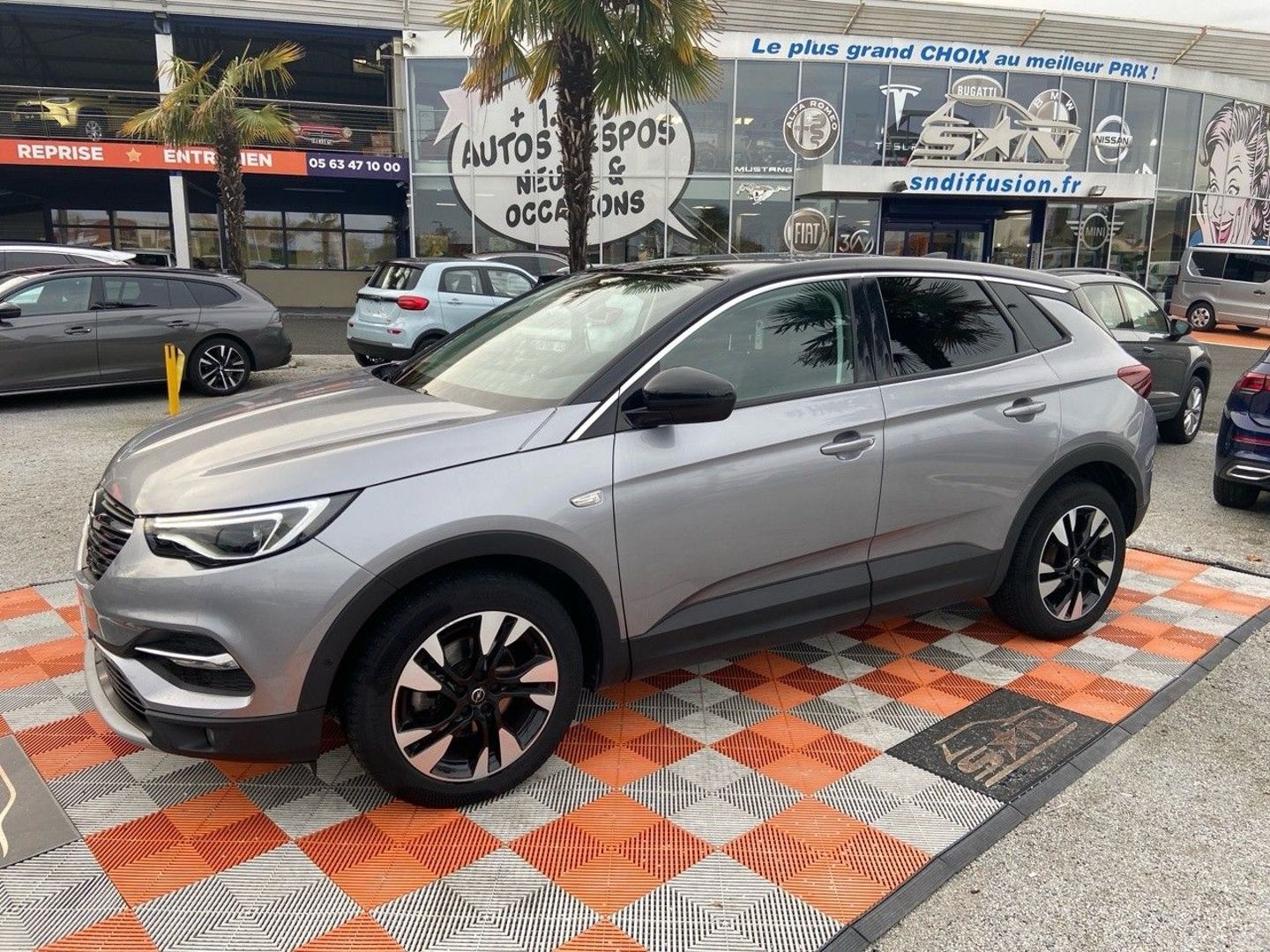 OPEL GRANDLAND X 1.5 D 130 BV6 ULTIMATE CUIR GPS Caméra