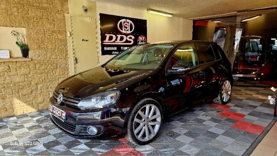 VOLKSWAGEN GOLF VI 1.8 TFSI 160 CARAT BIOETHANOL CUIR REGULATEUR