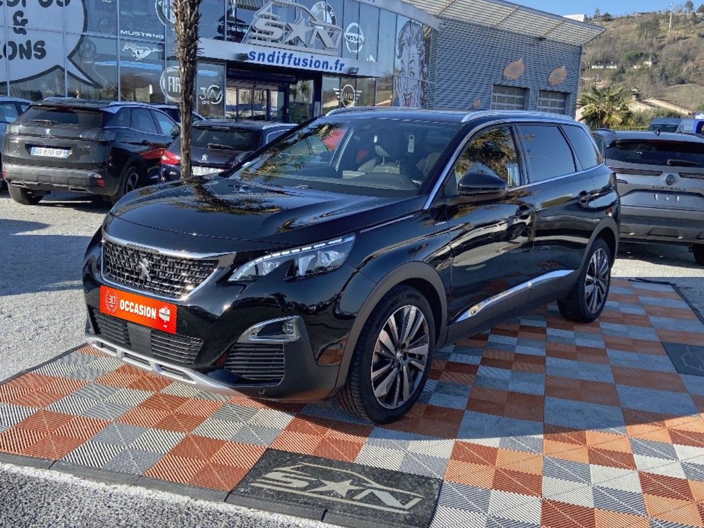 PEUGEOT 5008 PureTech 130 GT LINE TOIT Hayon JA 19" 7Pl