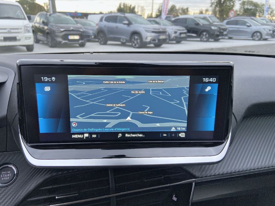 PEUGEOT 208 - PureTech 100 ALLURE PACK GPS 10" Caméra ADML SC
