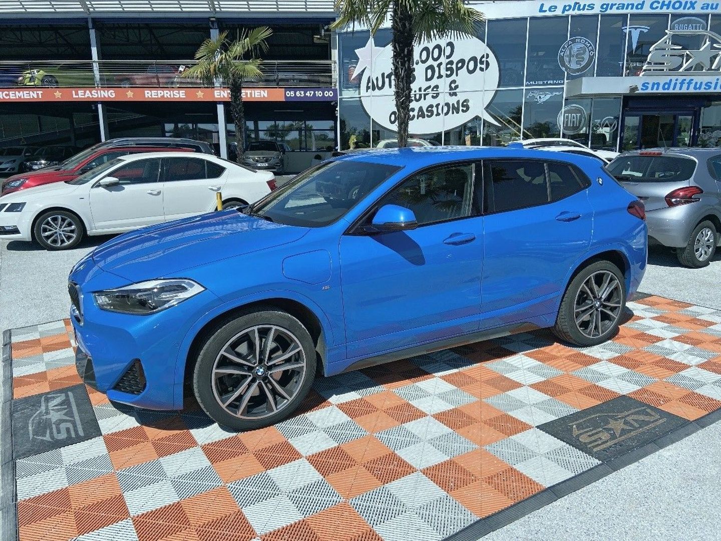 BMW X2 (F48) XDRIVE 25E HYBRID 220 BVA8 M SPORT GPS Caméra Hayon