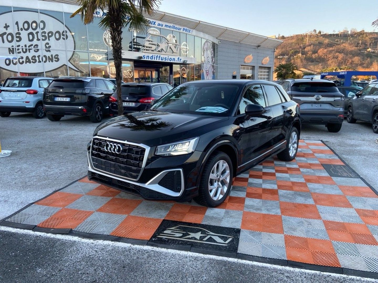 AUDI Q2 35 TFSI 150 S-TRONIC S-LINE Ext GPS Caméra Hayon Keyless