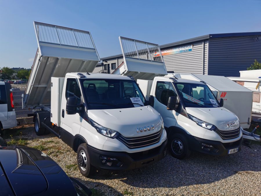 IVECO DAILY - 35C14 140ch Benne + Coffre JPM