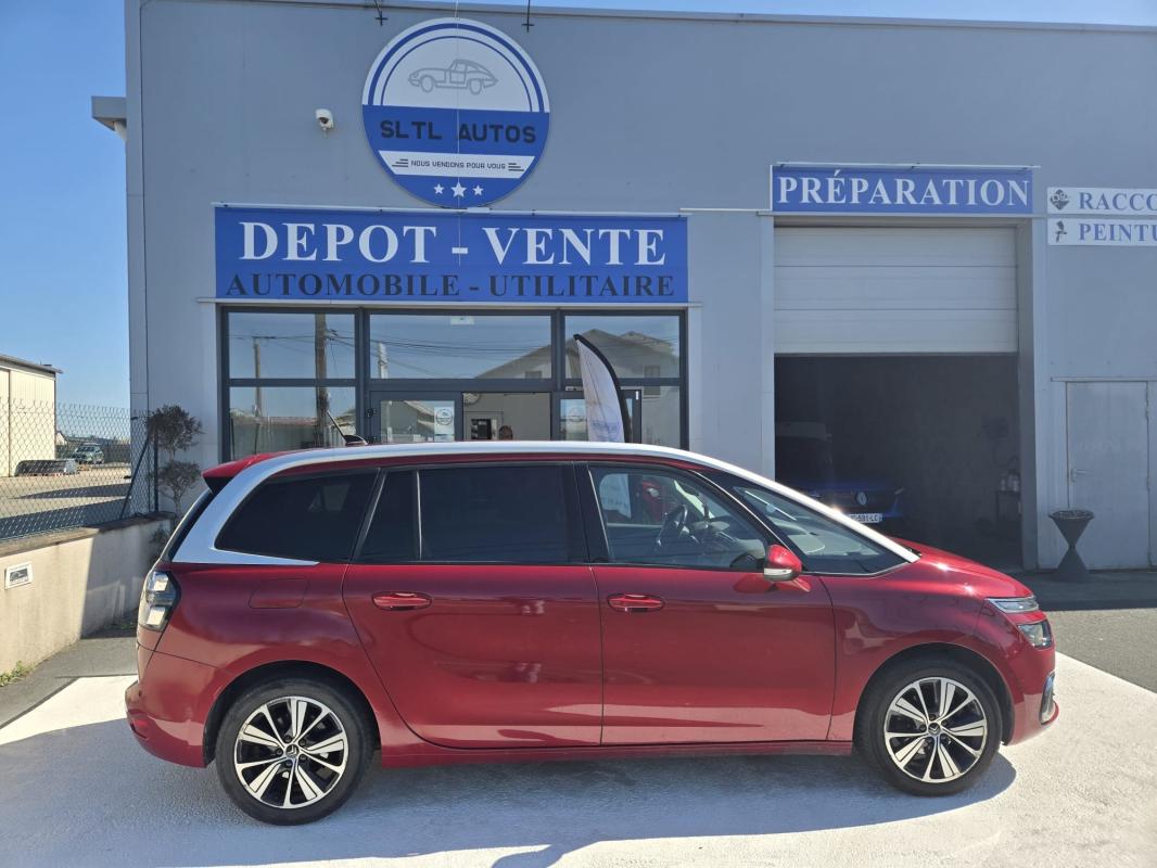 Citroën C4 - SPACETOUREUR 1.6 HDI 120CH SHINE 7 PLACES GARANTIE 6 MOIS / REPRISE POSSIBLE