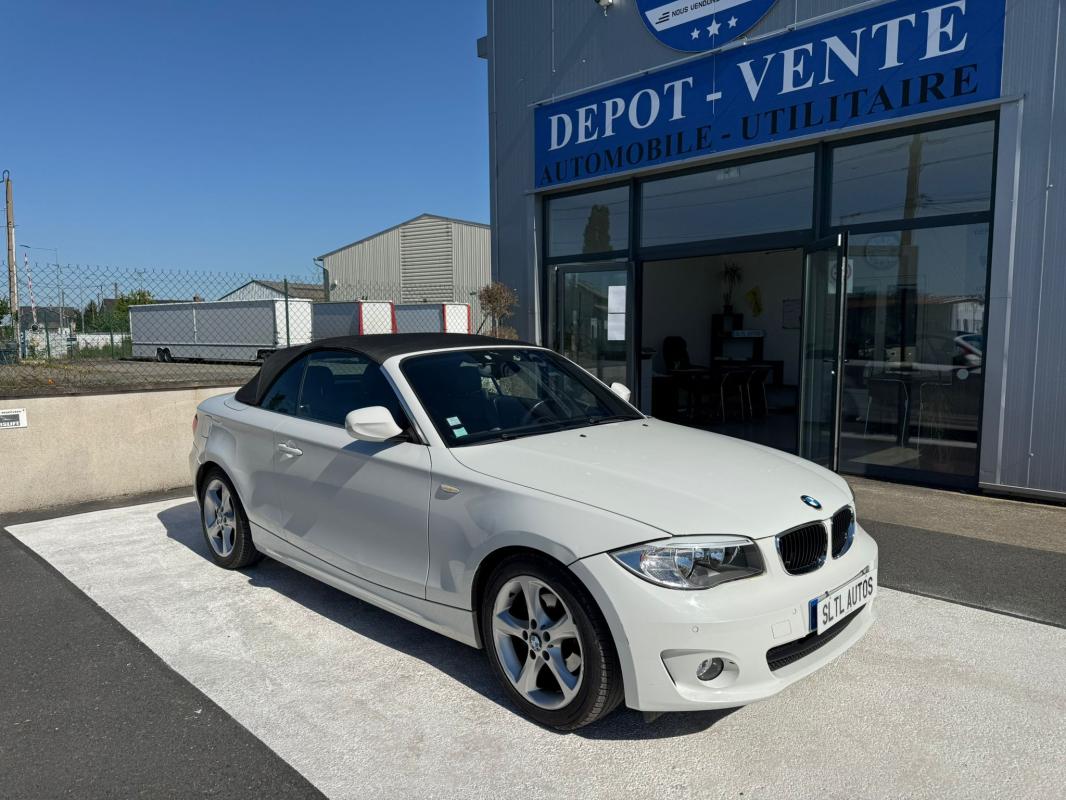 BMW Série 1 - 118 D 2.0 143 CH BVA LUXE CAB GARANTIE 6 MOIS / REPRISE POSSIBLE