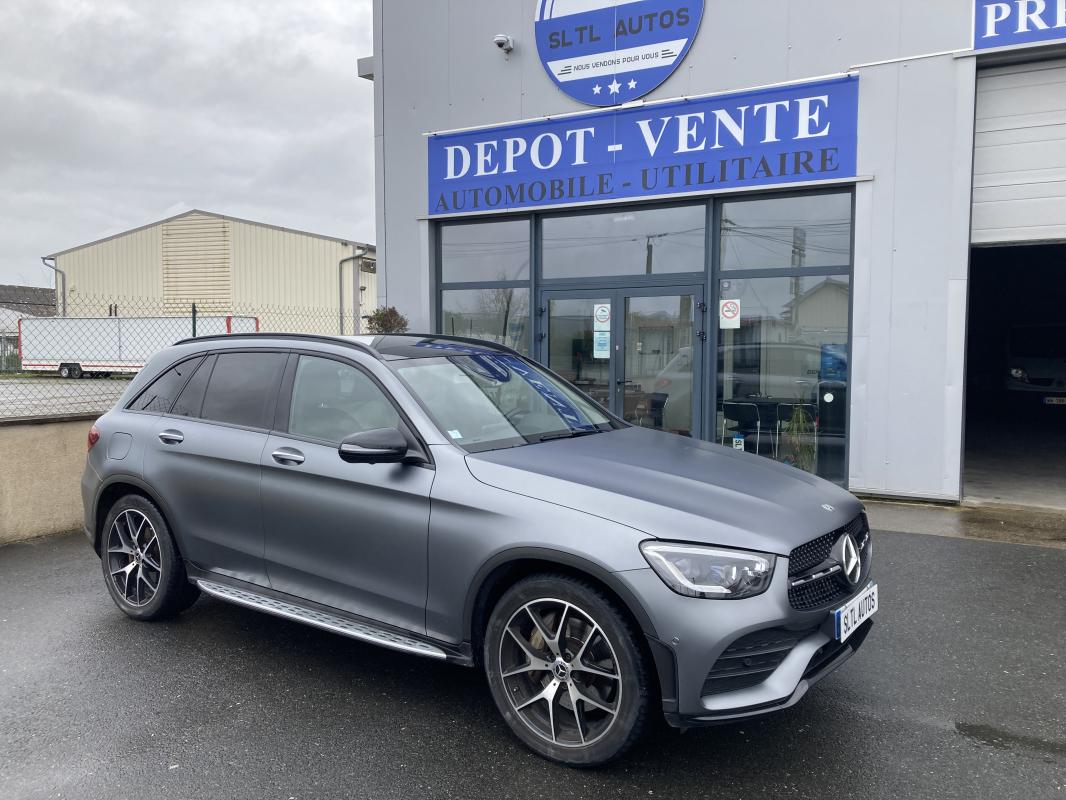 MERCEDES GLC - 300 D AMG LINE 4MATIC 9G-TRONIC 245 CH GARANTIE 6 MOIS / REPRISE POSSIBLE (2019)