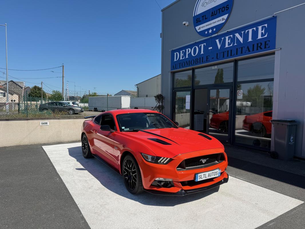 FORD MUSTANG - GT 5.0 V8 422 CH PACK PERFORMANCE GARANTIE 6 MOIS / REPRISE POSSIBLE (2015)