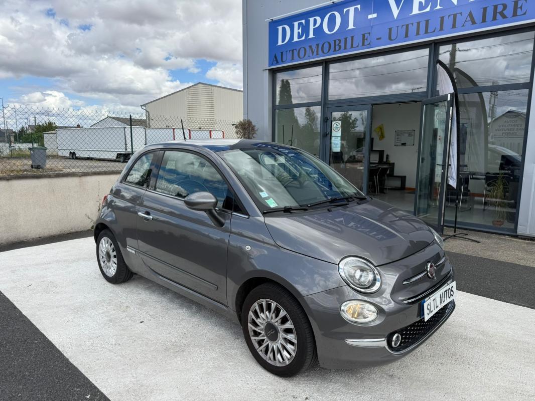 Fiat 500 - 1.2 i LOUNGE 69CH GARANTIE 6 MOIS / REPRISE POSSIBLE