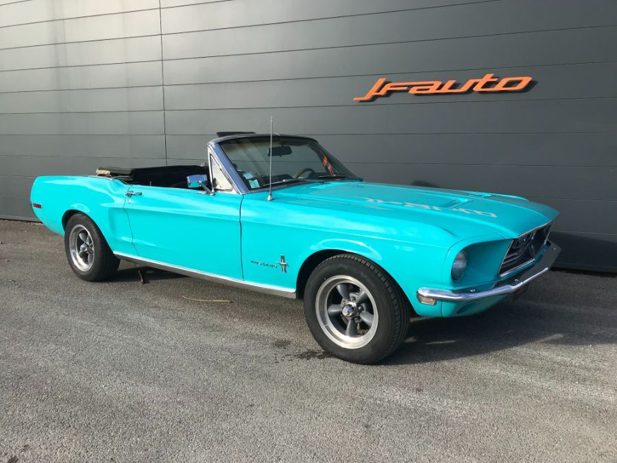 FORD MUSTANG - CABRIOLET BOITE MECA (1968)