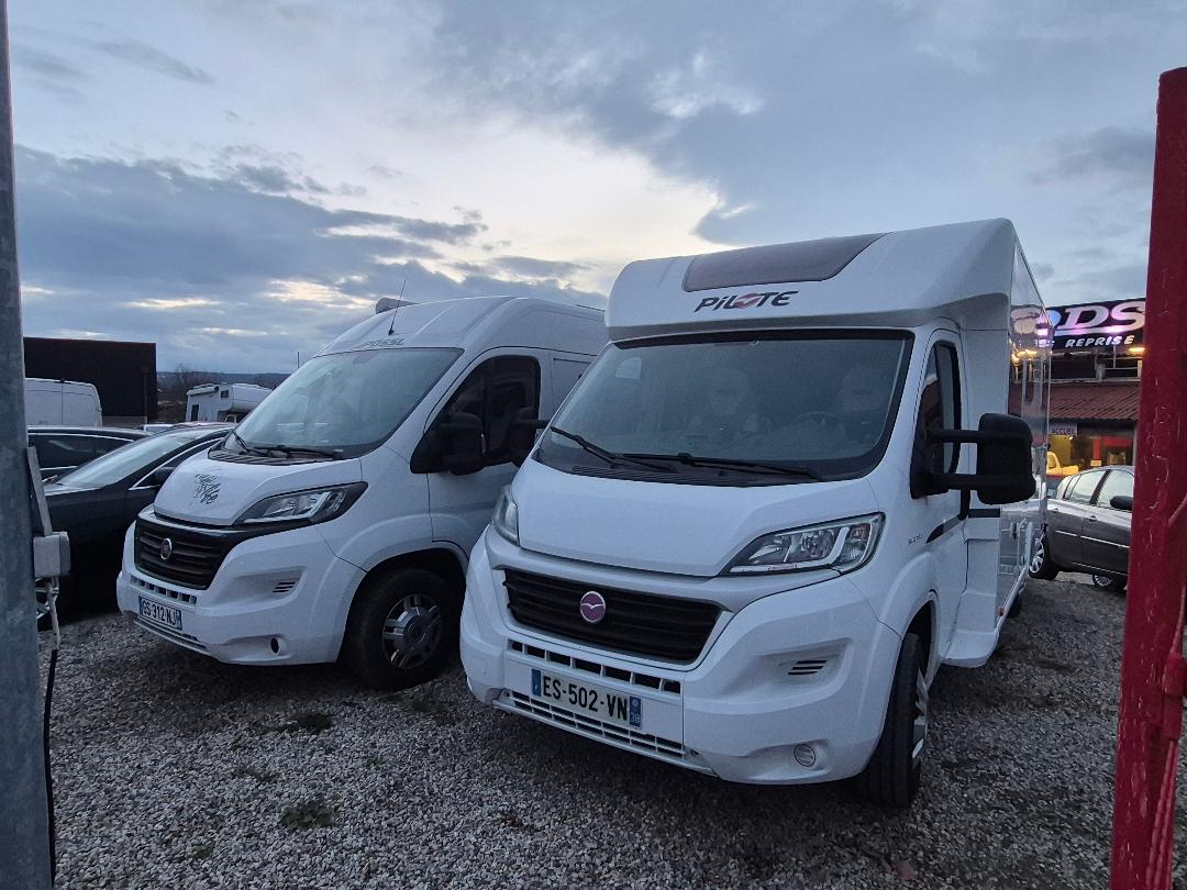 FIAT DUCATO - PILOTE CAMPING CAR HAUT DE GAMME (2017)