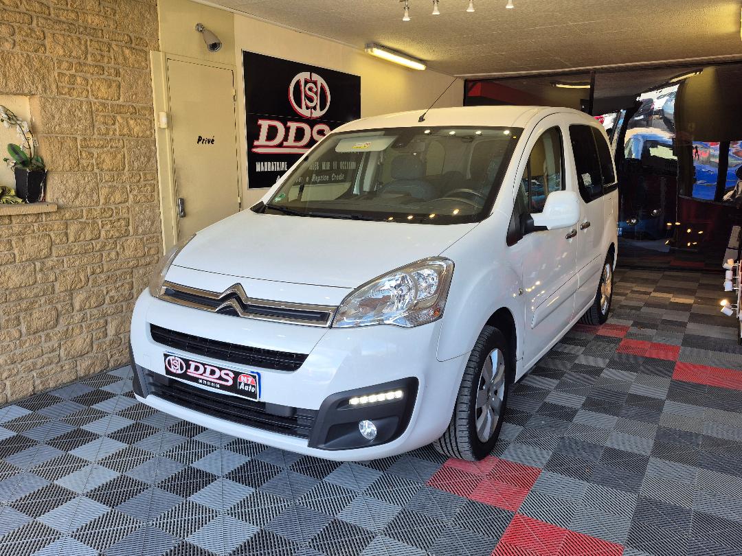 CITROEN BERLINGO - 100CV CAR PLAY 1.6 L CLIM 5 PLACES TBE (2017)