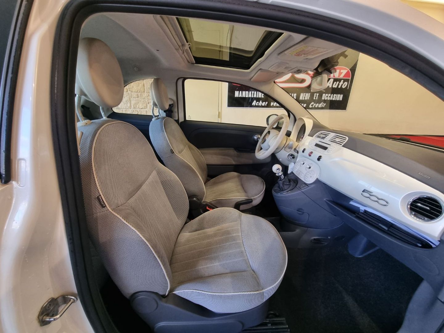 FIAT 500 - TOIT OUVRANT 58000 KM CLIM CT OK