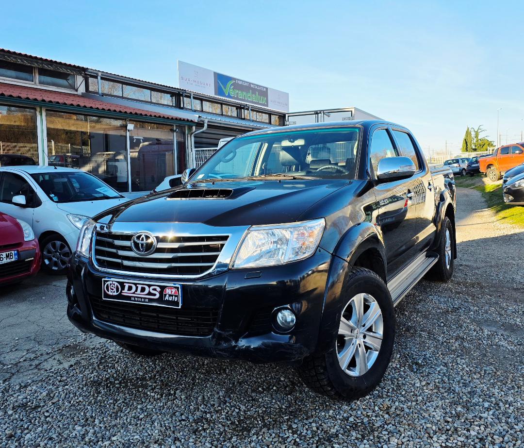 TOYOTA HILUX - 3L 170 CV GPS CUIR CLIM DISTRI NEUVE (2015)
