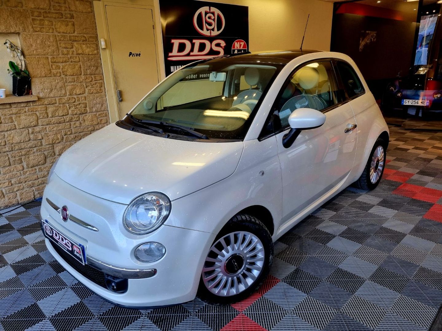 FIAT 500 - BOITE AUTO 92000 KM CLIM CT OK (2009)