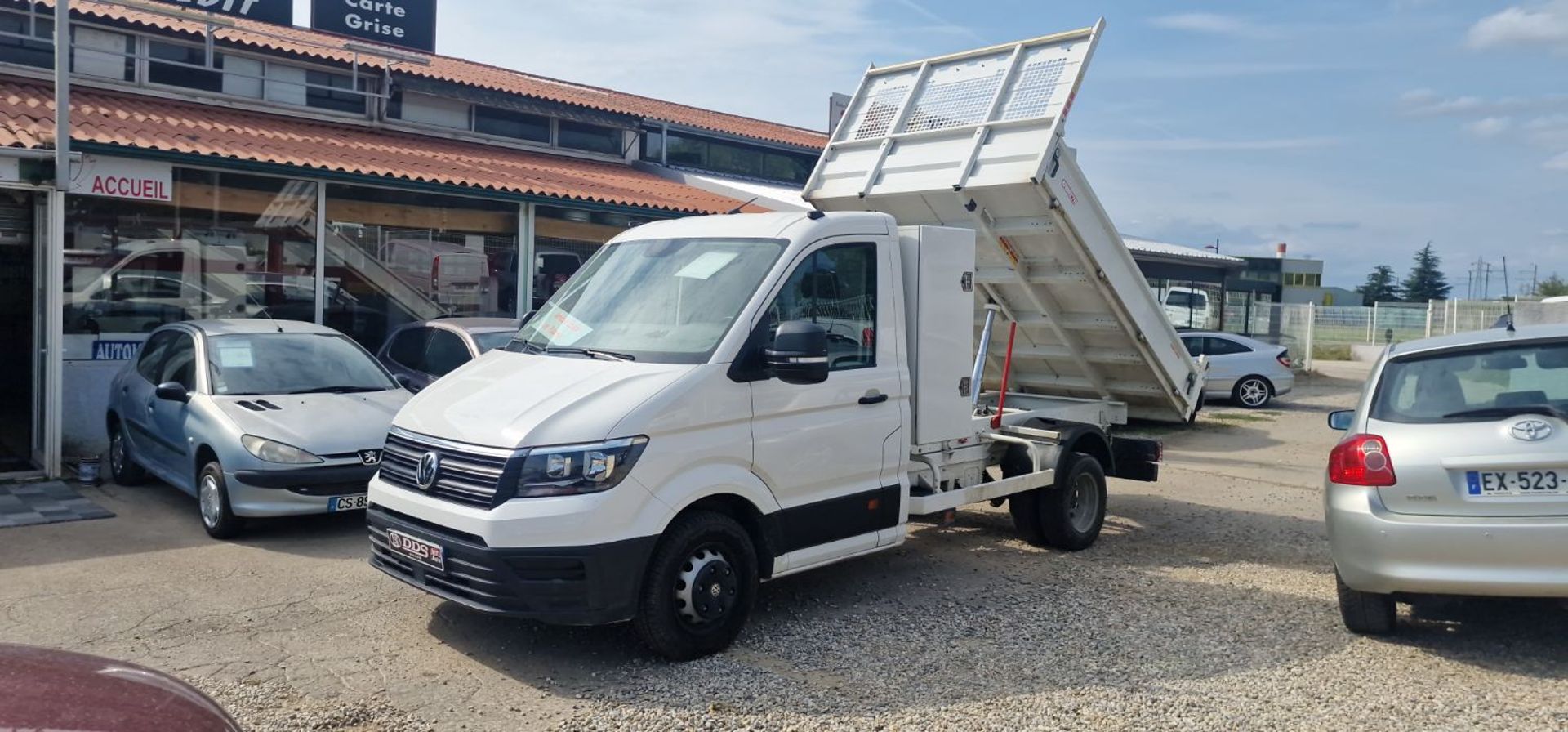 VOLKSWAGEN CRAFTER - BENNE COFFRE 177 CV REGUL CLIM CT OK