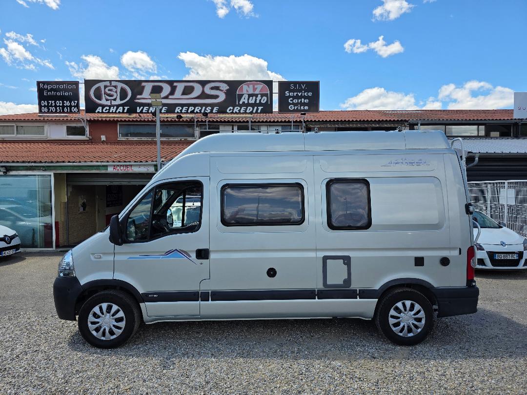 RENAULT MASTER II CAMPING CAR - POSSL 2.5 L 120 CV CLIM ATTELAGE PORTE VELO CT OK