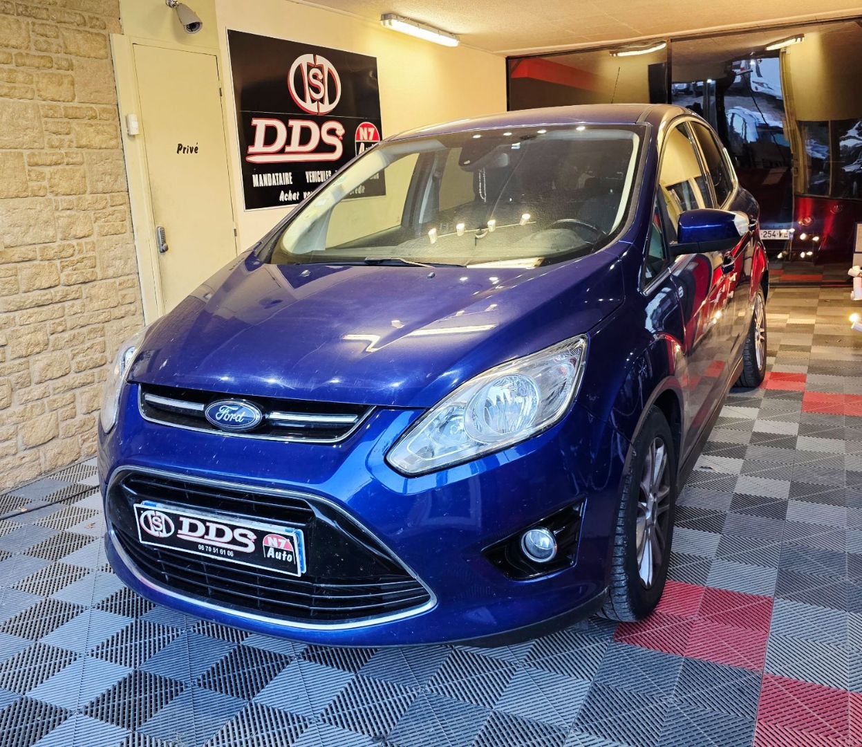 FORD CMAX - 1.6 HDI CLIM REGUL CT OK TBE