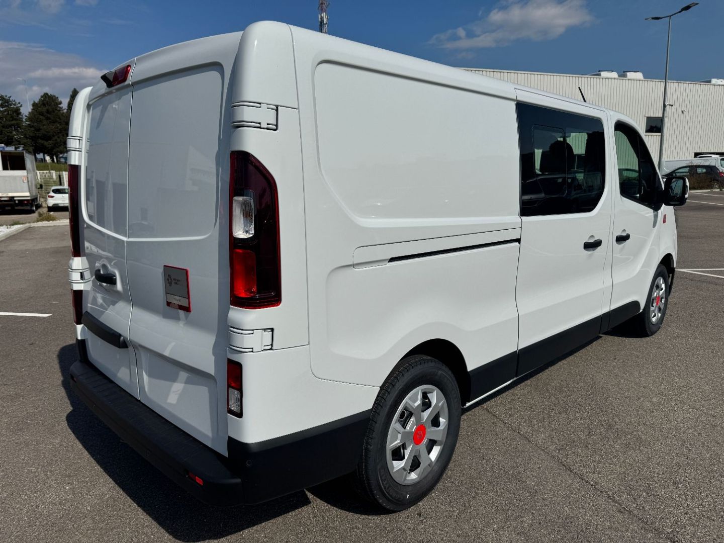 RENAULT TRAFIC CABINE APPROFONDIE - 6PL L2H1 3T BLUE DCI 150 GSR2 RED EDITION PLUS