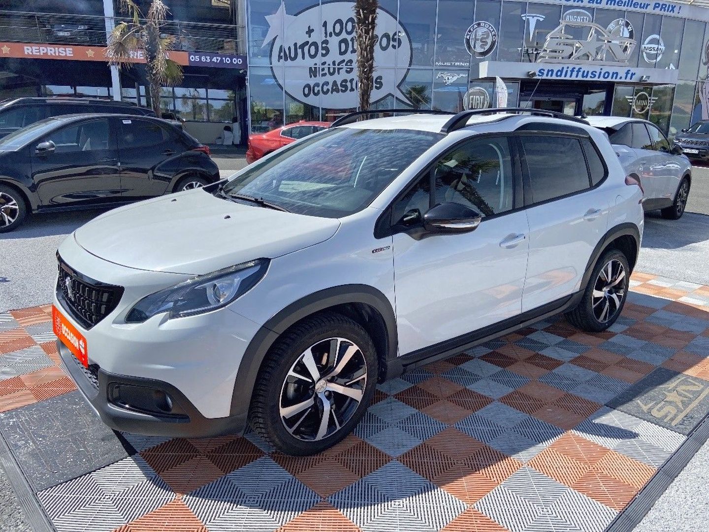 PEUGEOT 2008 - 1.2 PURETECH 110 EAT6 GT LINE GPS GRIP JA17 (2017)