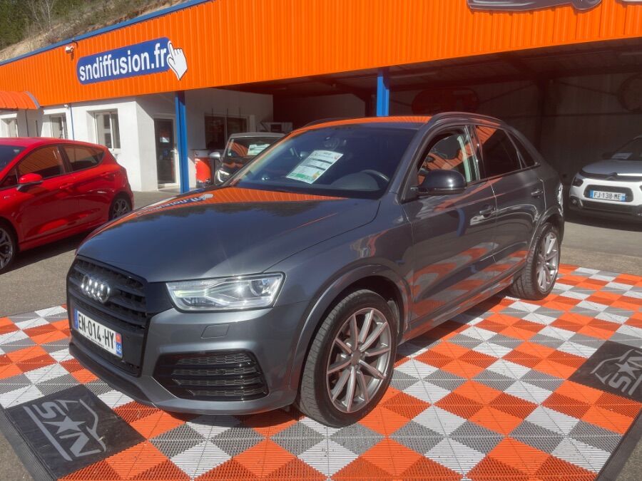 AUDI Q3 - 2.0 TDI 150 BV6 BLACK LINE GPS (2017)