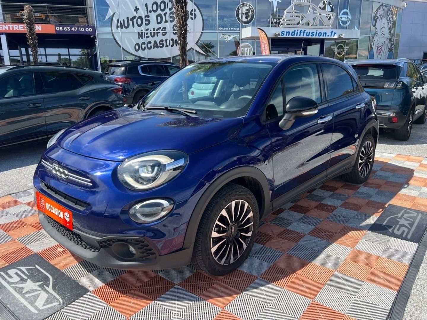 FIAT 500 X - 1.5 FIREFLY 130 HYBRID DCT7 CAMÉRA RADARS AV-AR (2024)