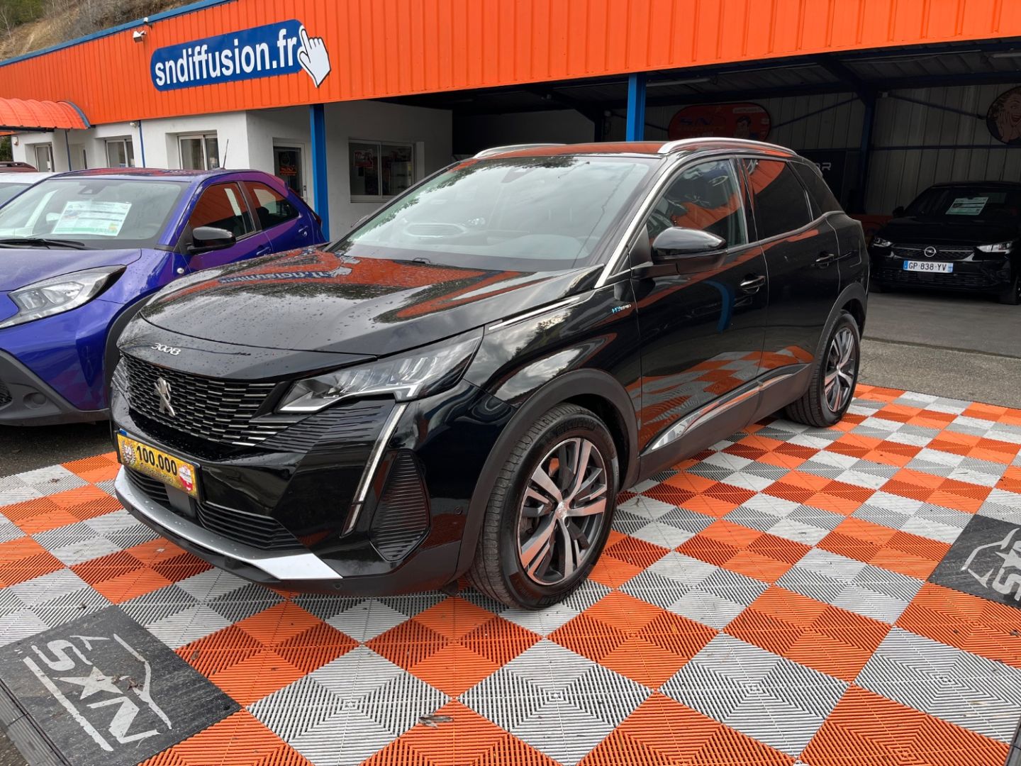 PEUGEOT 3008 HYBRID 225 e-EAT8 ALLURE PACK Hayon Attelage Amovible