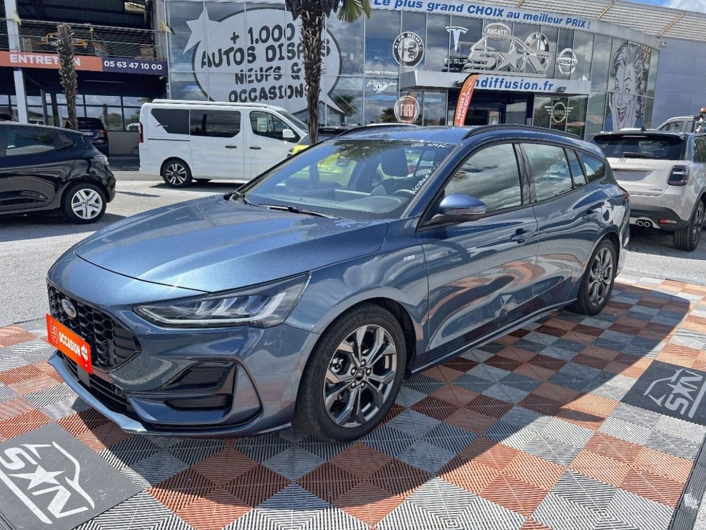 FORD FOCUS SW - 1.5 ECOBLUE 115 POWERSHIFT ST-LINE GPS PACK HIVER (2025)