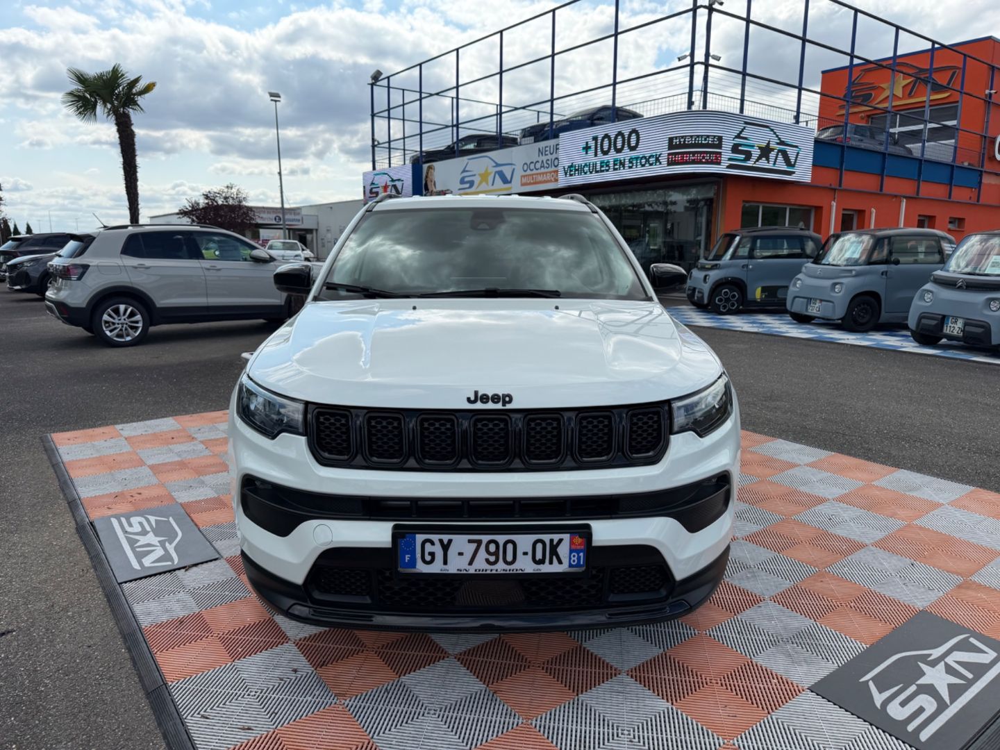JEEP COMPASS - 1.5 TURBO T4 130 E-HYBRID BVR7 NIGHT EAGLE PACK BUSINESS GPS CAMÉRA (2023)