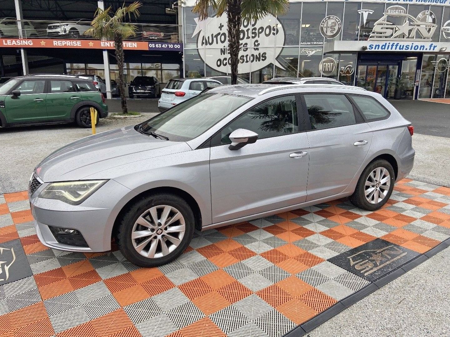 SEAT LEON ST - III 1.6 TDI 115 DSG7 PACK GPS FULL LED JA 16" (2019)