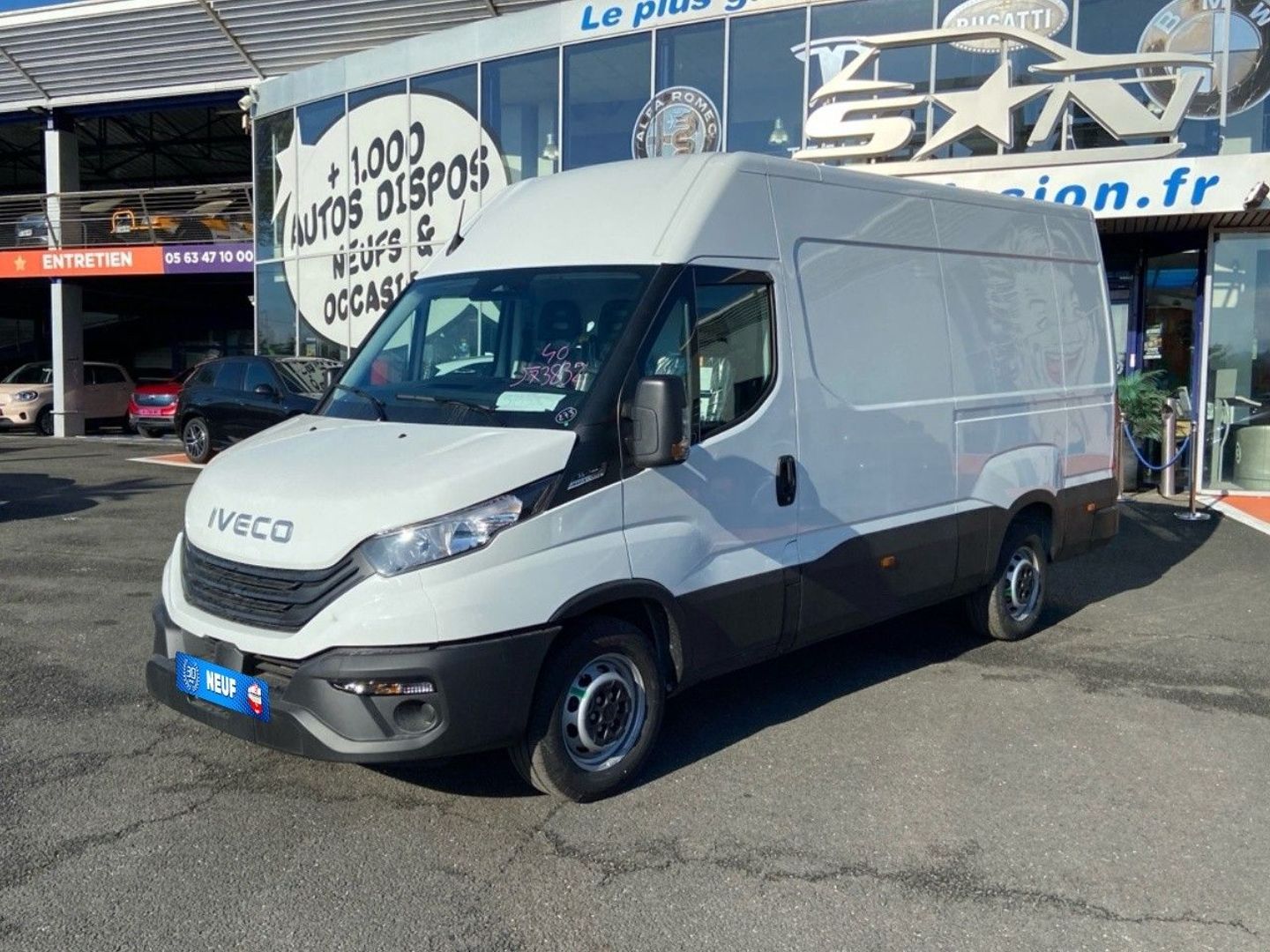 IVECO DAILY 35S FOURGON 35S16 2.3 12m3 156 HI-MATIC BVA Clim Caméra Regul 36650HT