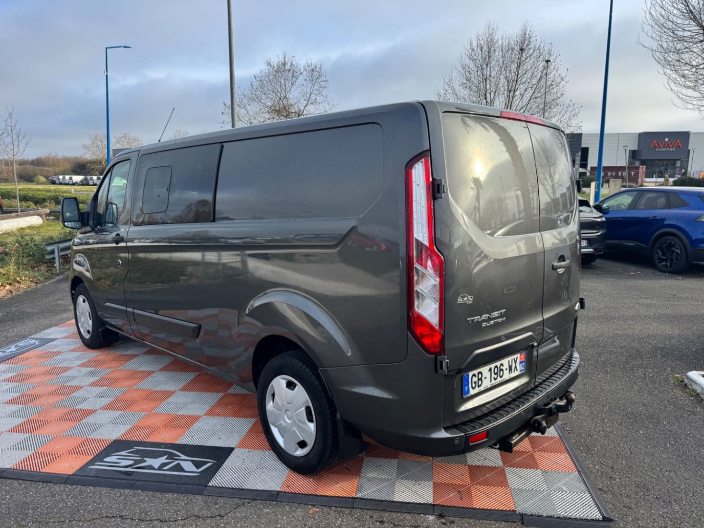 FORD TRANSIT CUSTOM CABINE APPROFONDIE - L2H1 2.0 TDCI 170 BVA TREND BUSINESS CAB APPRO 6PL 25375HT
