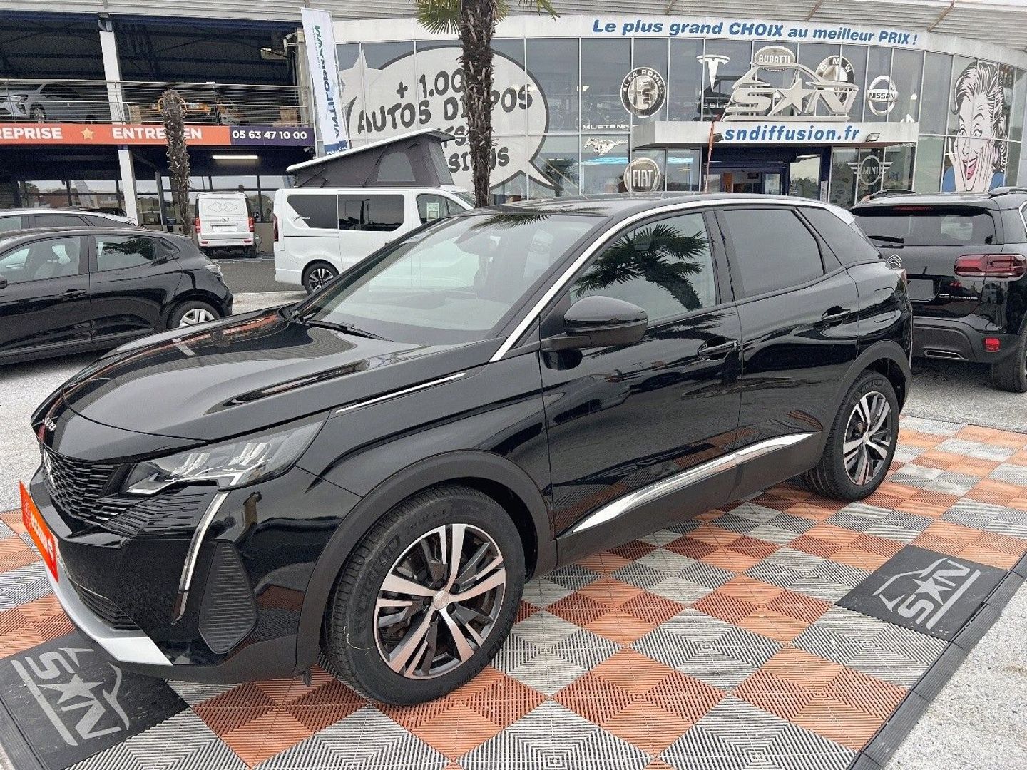PEUGEOT 3008 - 1.6 HYBRID PHEV 180 E-EAT8 ALLURE PACK GPS CAMÉRA JA 18" (2024)