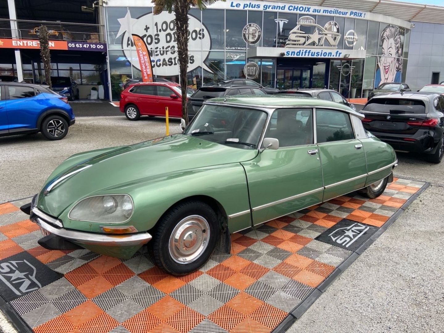 DS DS 21 INJECTION ELECTRONIQUE - PALLAS (1972)