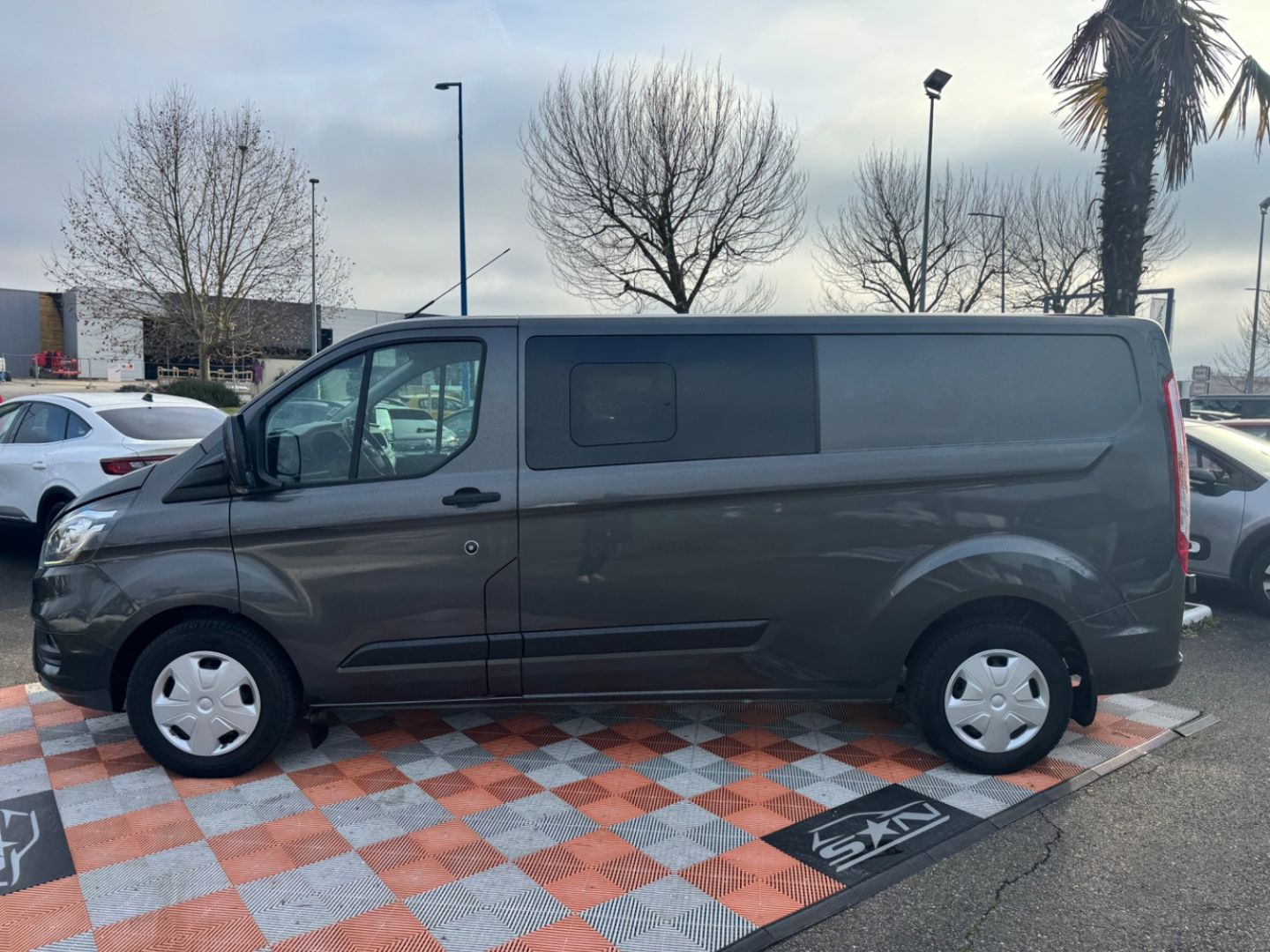 FORD TRANSIT CUSTOM CABINE APPROFONDIE - L2H1 2.0 TDCI 170 BVA TREND BUSINESS CAB APPRO 6PL 25375HT