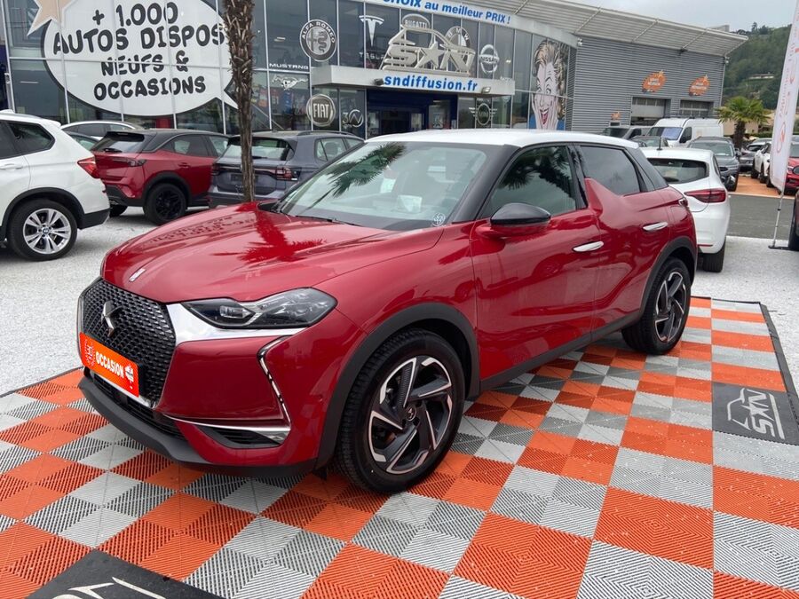 DS DS3 CROSSBACK - PURETECH 155 AUTO GRAND CHIC CUIR HIFI 7100€ D'OPTIONS (2021)
