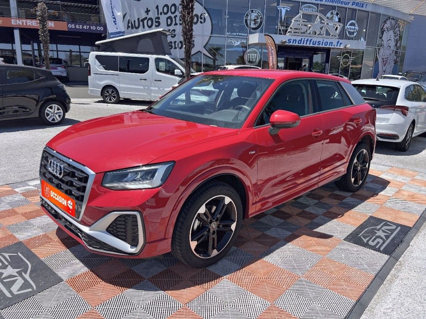 AUDI Q2 - 30 TDI 116 S LINE EXT GPS CAMÉRA KEYLESS JA 18" (2025)