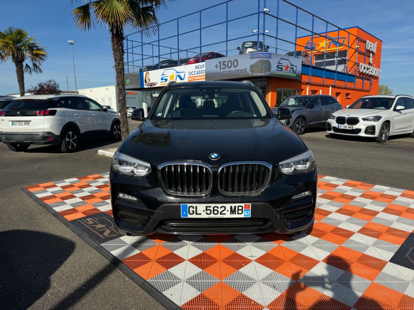 BMW X3 - 2.0 D 190 BVA8 BUSINESS GPS JA 18" (2019)