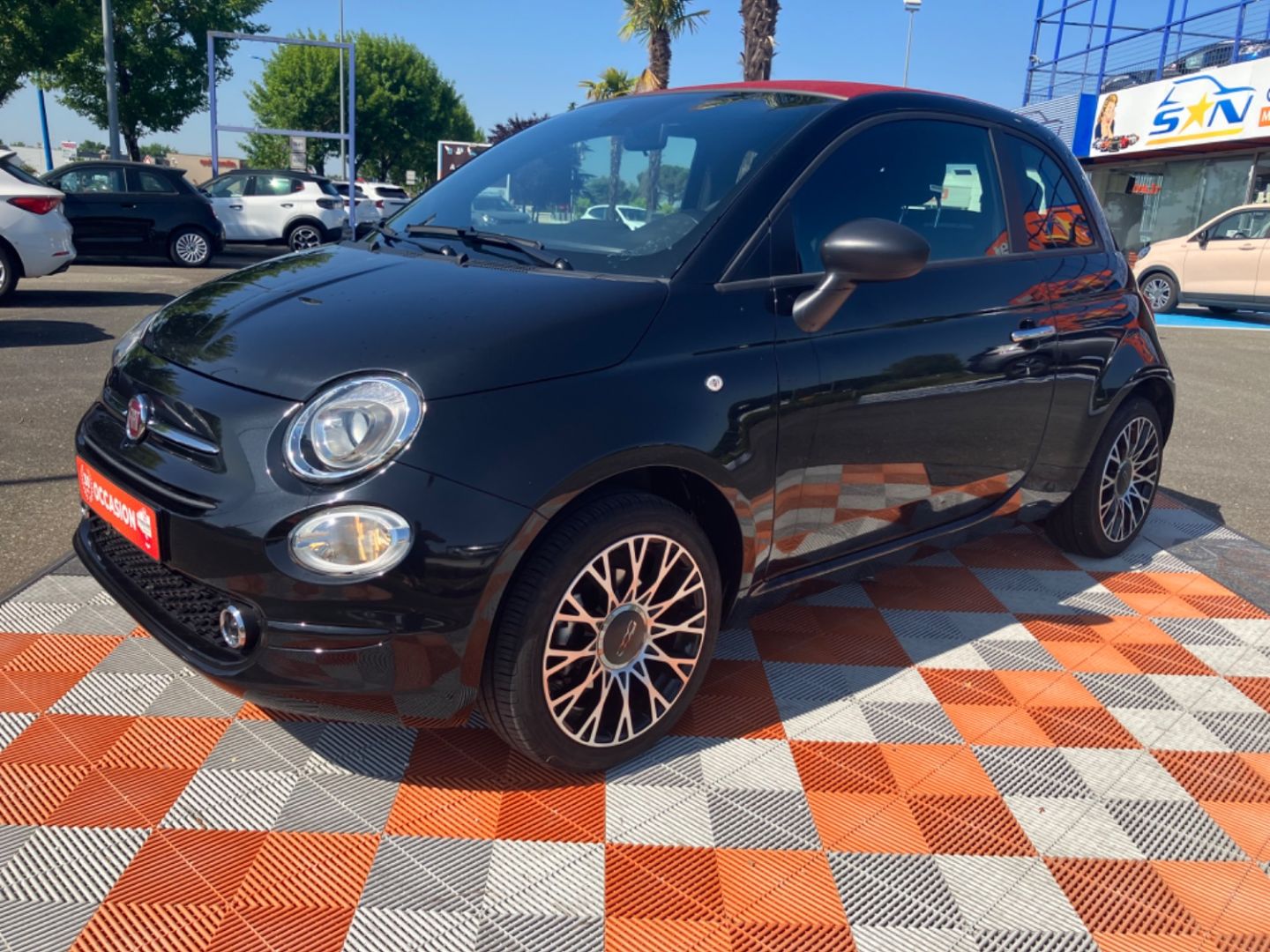FIAT 500 C - 1.0 Hybrid 70 JA 16" Radar Anti-Brouillard 1350€ d'Options