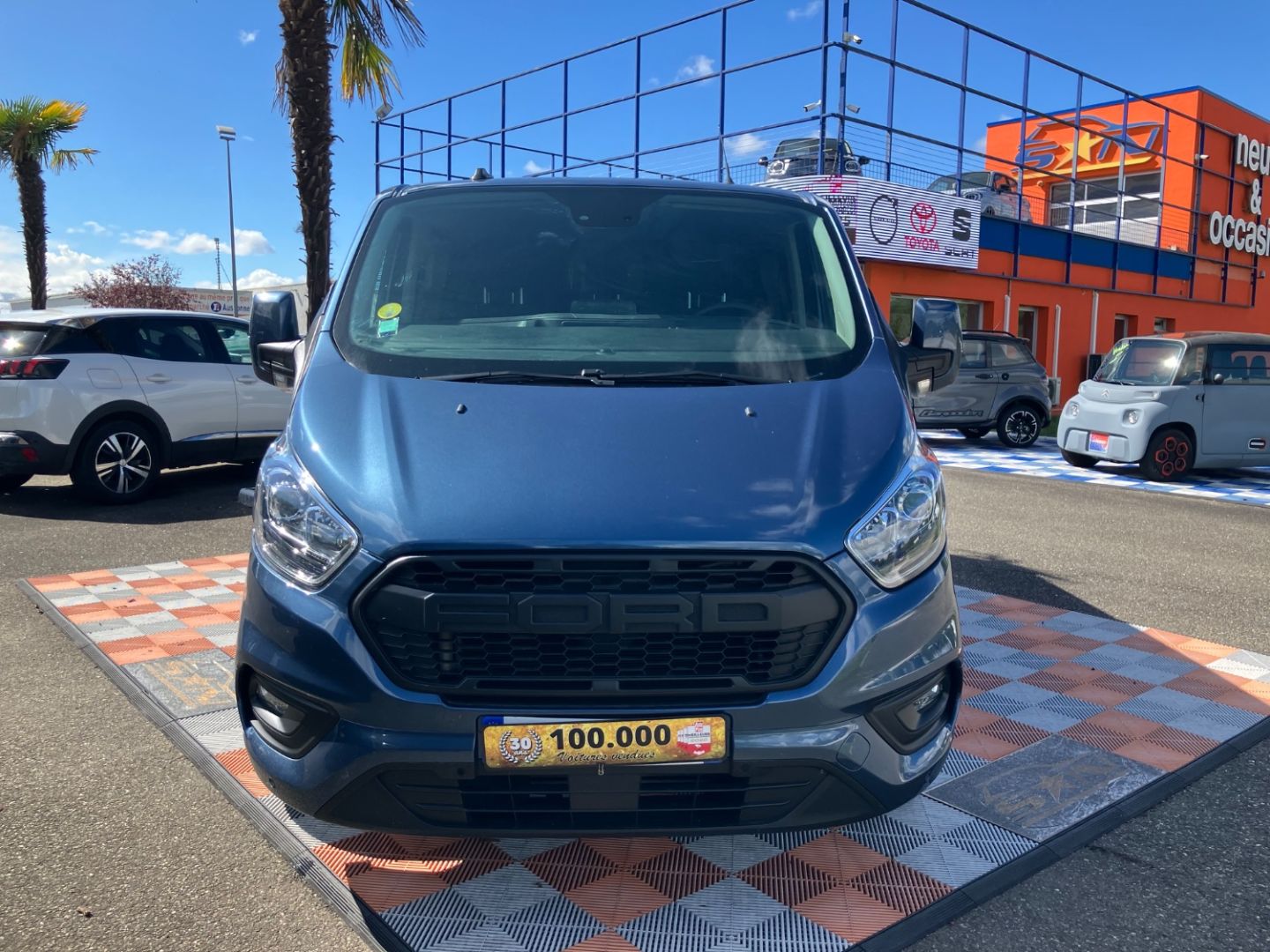FORD TRANSIT CUSTOM - 320 L2H1 2.0 TDCI 130 BVA LIMITED CAB APPRO GPS CAMÉRA 1°MAIN (2023)