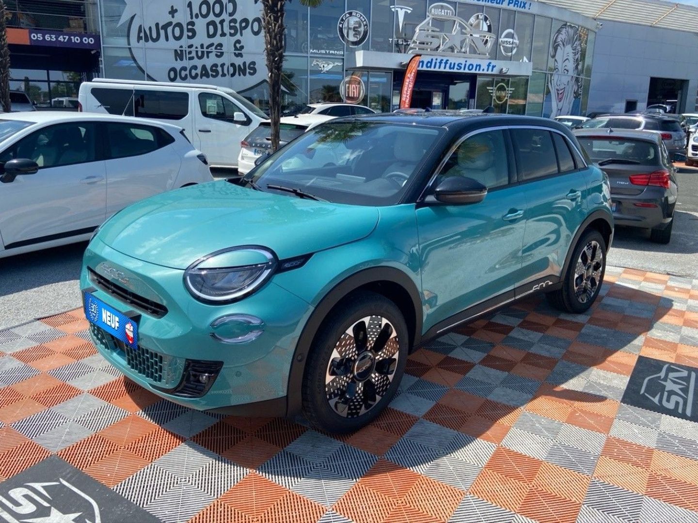 FIAT 600 - 1.2 145 HYBRID AUTOMATIQUE LA PRIMA TOIT NOIR (2026)
