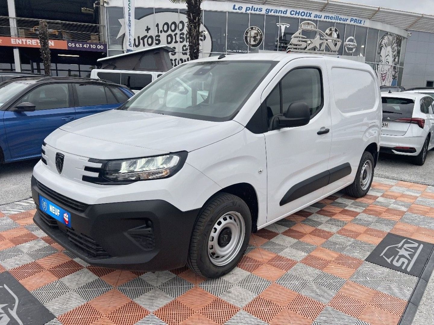 PEUGEOT PARTNER FOURGON - M BLUEHDI 100 BV6 ECRAN 10" CAMÉRA 3 PLACES 18300HT (2026)