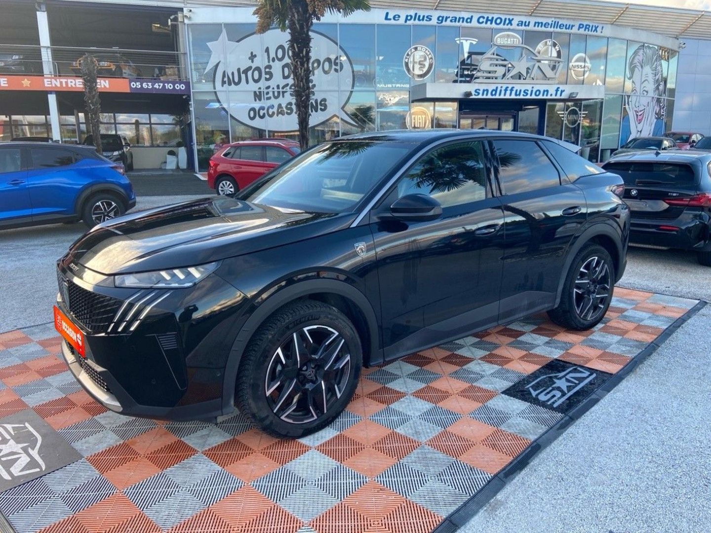 PEUGEOT 3008 - HYBRID 145 E-DCS6 GT CUIR HIFI FOCAL PACK 360° VISION & DRIVE ASSIST PLUS 1°MAIN (2024)