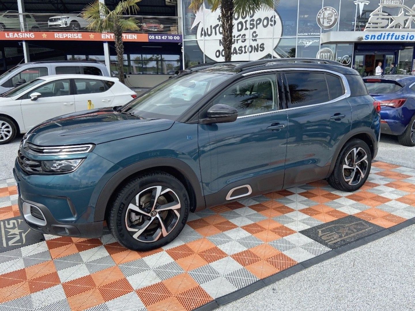 CITROEN C5 AIRCROSS - HYBRID 225 Ë-EAT8 SHINE PACK TOIT OUVRANT HAYON ATTELAGE (2022)