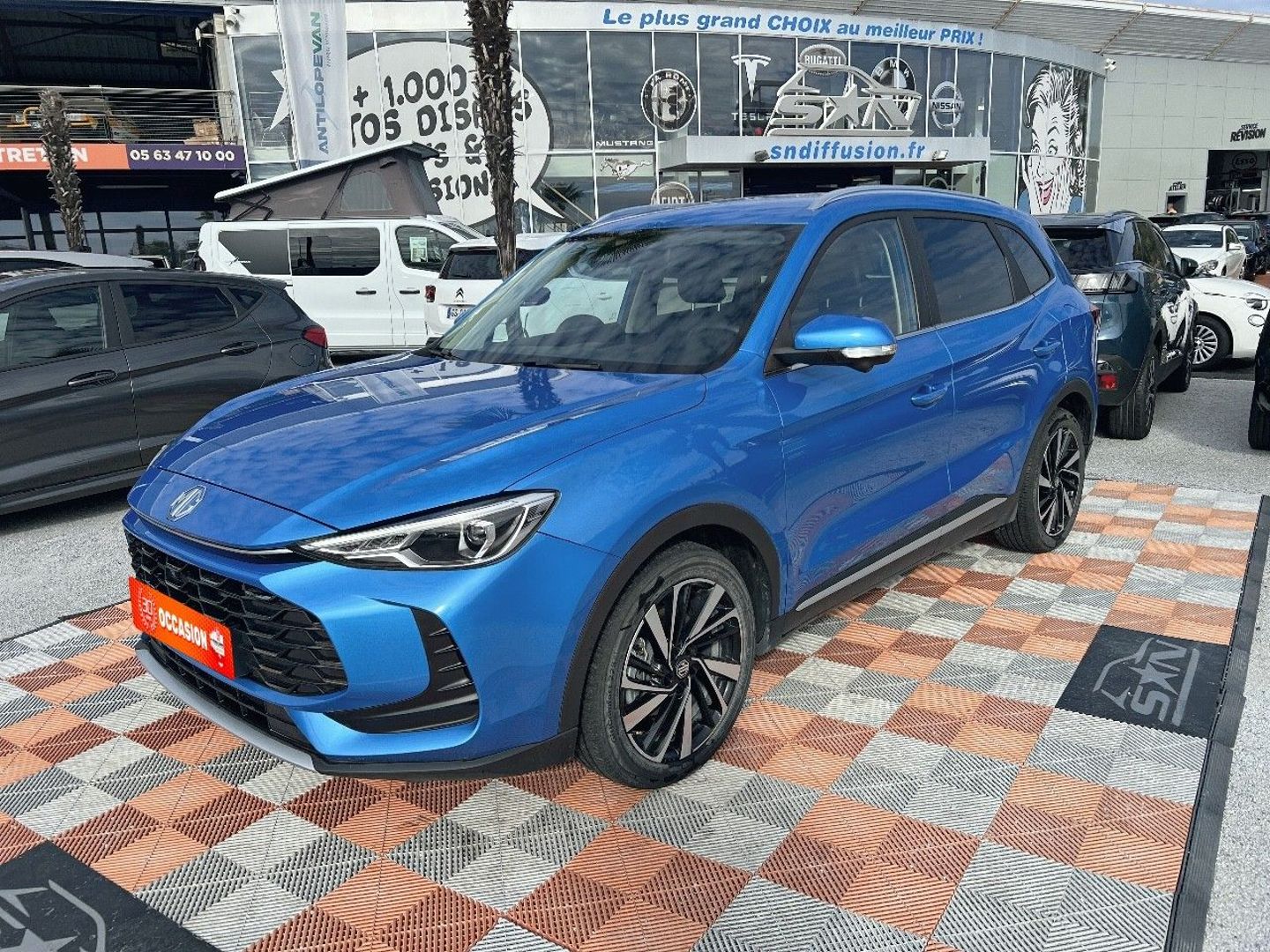 MG ZS - 1.5 HYBRID + 195 LUXURY CUIR GPS Caméra 360° JA 18"