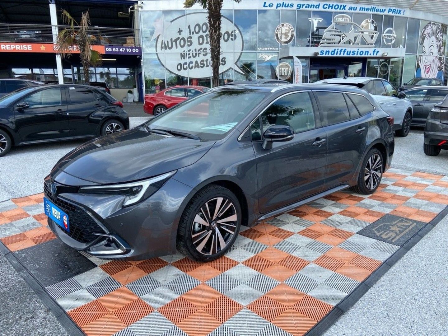 TOYOTA COROLLA TOURING SPORTS 1.8 HYBRIDE 140 DESIGN PACK TECH Hayon GPS Caméra