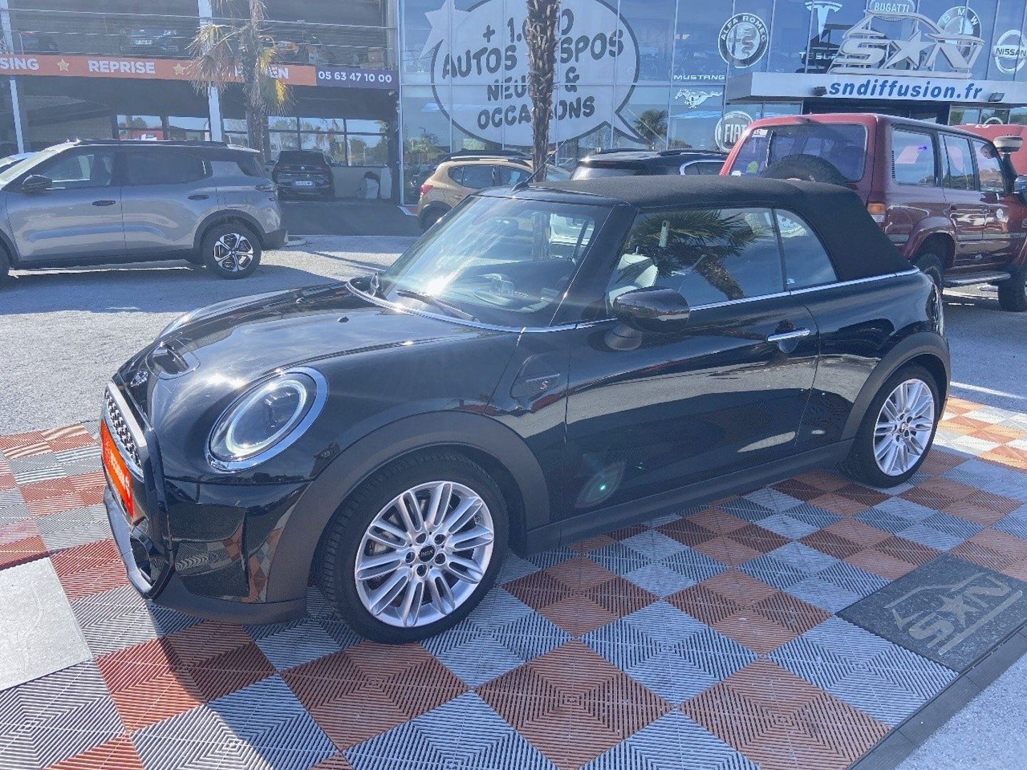 MINI MINI CABRIOLET - 2.0 178 COOPER S DKG7 EDITION CAMDEN CUIR GPS (2021)