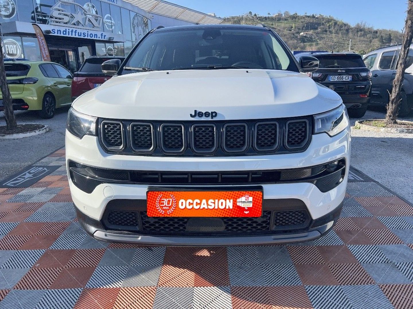 JEEP COMPASS - 1.3 PHEV T4 240 4XE EAWD S CUIR GPS Caméra JA 19" Black
