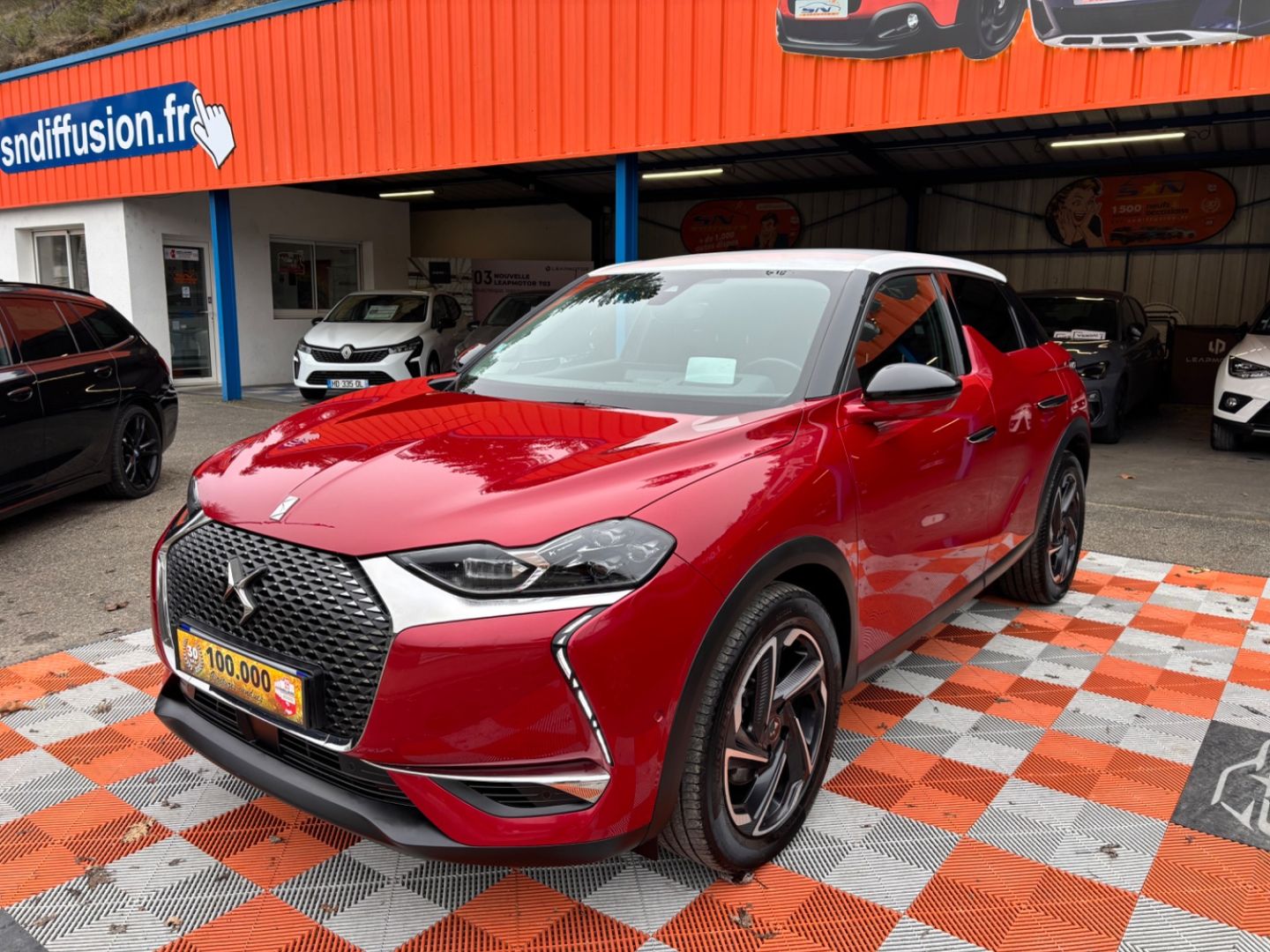 DS DS3 CROSSBACK - PURETECH 155 AUTO GRAND CHIC CUIR HIFI 7100€ D'OPTIONS (2021)